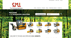 Desktop Screenshot of cmimulching.com