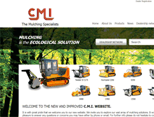 Tablet Screenshot of cmimulching.com